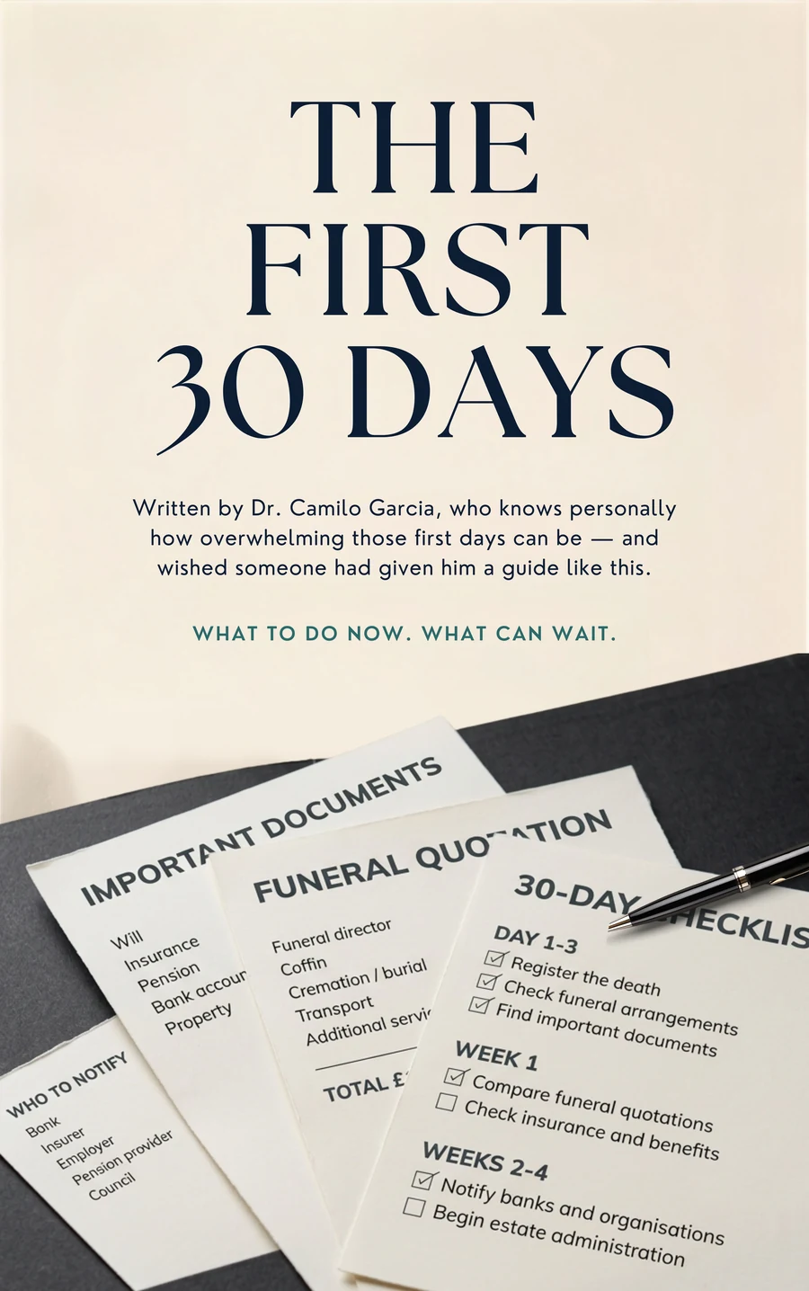 The First 30 Days, front cover